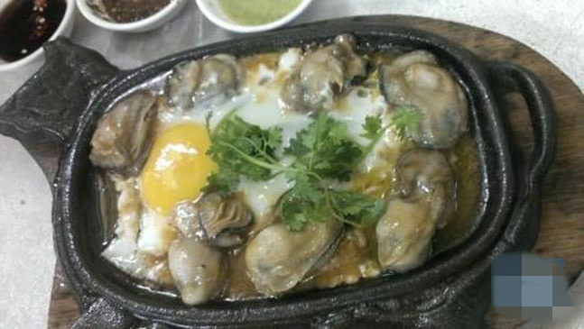 Thịt hàu sữa Hàn Quốc nhập khẩu có vị ngọt và dai. Ảnh: Hieuhaisan.