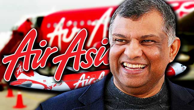 Bằng phương thức này, CEO Tony Fernandes đã giúp AirAsia có lợi nhuận chỉ 1 năm sau đó. Ảnh: FMT.