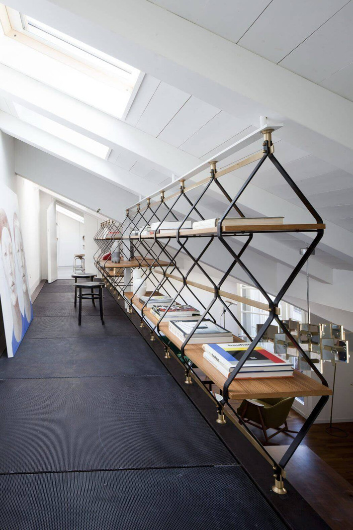 Một ý tưởng giá sách vô cùng sáng tạo.