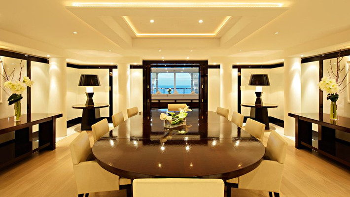 Ngoài ra, Majestic Barrier còn có phòng massage, tập gym, phòng họp, phòng ăn riêng biệt. Ảnh: Kiwicollection.