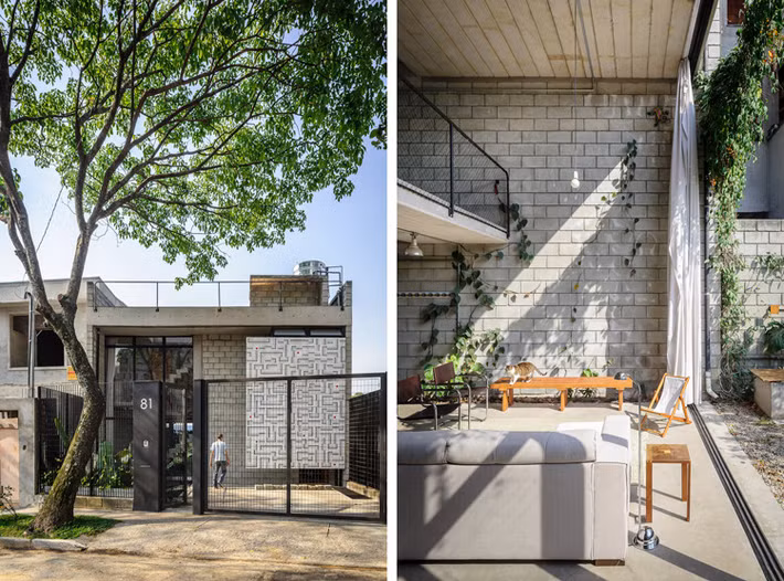 Tọa lạc tại huyện Lapa (thành phố São Paulo, Brazil), ngôi nhà phố Maracana House như một minh chứng điển hình về không xanh sống xanh giữa thành phố.