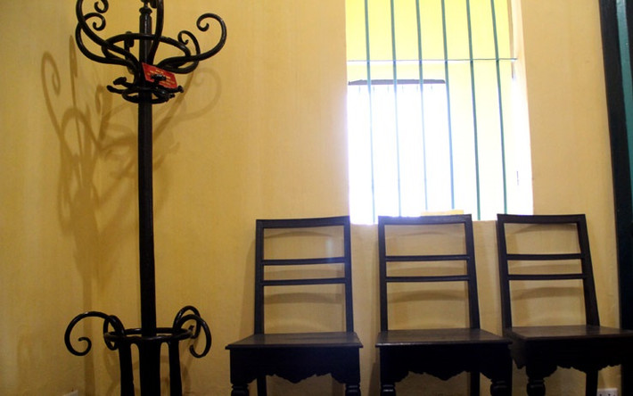 Căn phòng nơi Bác Hồ ở và làm việc 16 ngày đêm có diện tích khoảng 12m2. Ảnh: Vietnamnet.