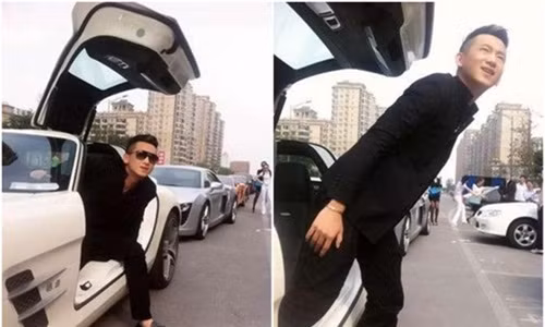 Là con trai của đại gia bất động sản Vương Chí Tài, Vương Thước được biết đến với tên gọi: Thiếu gia chịu chơi nhất Bắc Kinh vì sự chơi ngông. Ảnh: Internet.