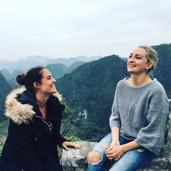 Sau một năm làm việc bận rộn thì những phút giây thư thái ở Hang Múa chắc chắn là điều ai cũng thích thú và muốn tận hưởng.