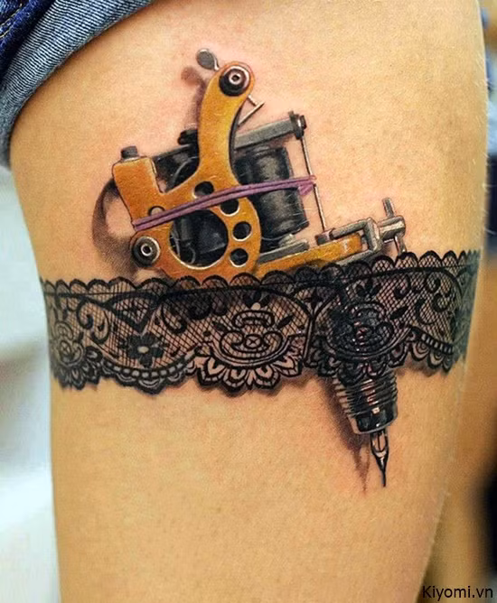 Với các thợ xăm thì 1 chiếc máy xăm cá tính thể hiện được bản chất của họ.
