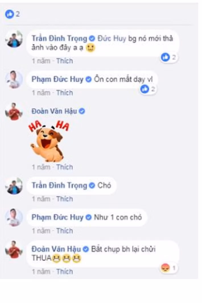 Ý chí phấn đấu, nén đau thương thi đấu và hài hước trong từng câu trả lời với anh em, đồng đội, Đức Huy được mọi người yêu mến và gọi là "người không phổi" của đội tuyển U23 Việt Nam.