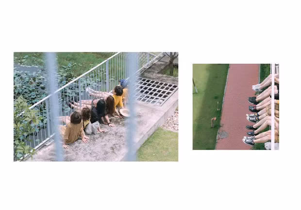 Được biết bộ ảnh này được chụp tại vườn xương rồng Ba Vì và trường Đại học FPT - nơi mà họ đã gặp nhau và ghi lại kỉ niệm.