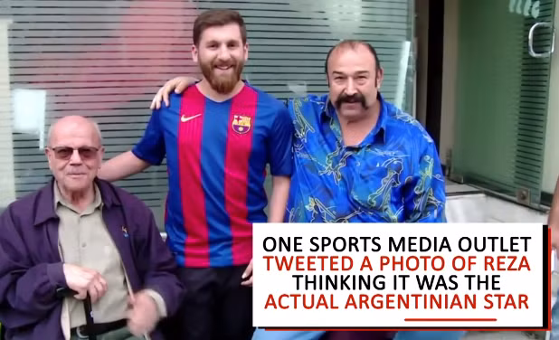 Sau khi bị bắt về đồn cảnh sát, Parastesh đã khai rằng anh bắt đầu đóng giả Messi bắt đầu vài tháng trước khi cha của Parastesh thúc giục anh mặc chiếc áo thi đấu của CLB Barca rồi chụp ảnh gửi cho một trang web thể thao.