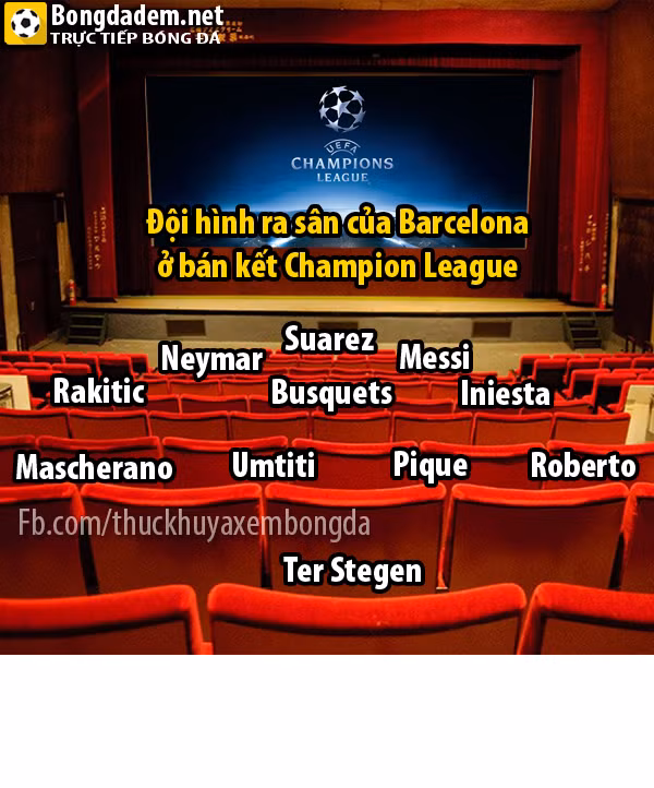 Khi fan Real Madrid "chọc" fan Barca ở cúp C1 mùa này.Ảnh: Thức khuya xem bóng đá