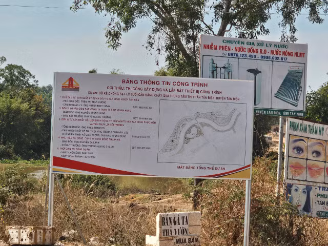 Tay Ninh: Can canh du an chong sat lo suoi Can Dang 123 ty