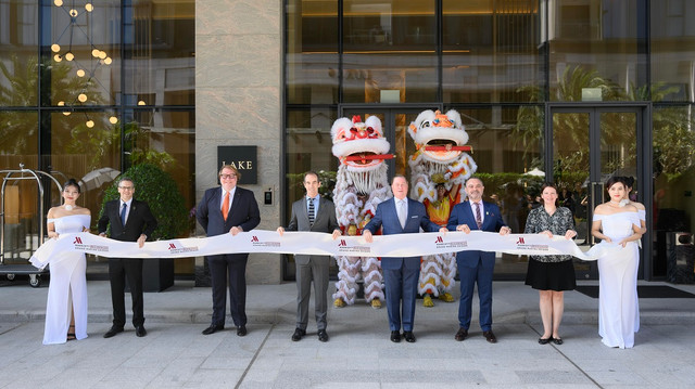 Khai trương tòa căn hộ hàng hiệu Marriott Residences đầu tiên tại Việt Nam Khai truong toa can ho hang hieu Marriott Residences dau tien tai Viet Nam