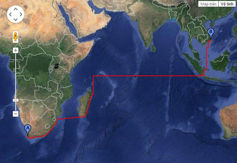 Đường về đất mẹ của tàu ngầm Hà Nội. Đường về đất mẹ của tàu ngầm Hà Nội.