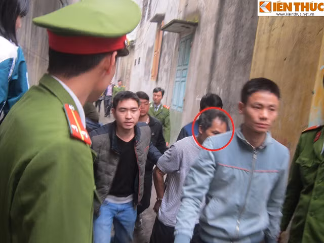 Đối tượng Đỗ Văn Lợi bị cơ quan công an bắt giữ.