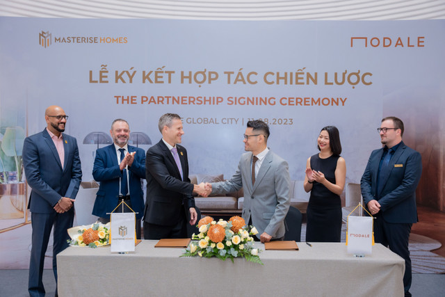 Masterise Homes hợp tác với nhà phân phối độc quyền nội thất hàng hiệu Modale Masterise Homes hop tac voi nha phan phoi doc quyen noi that hang hieu Modale