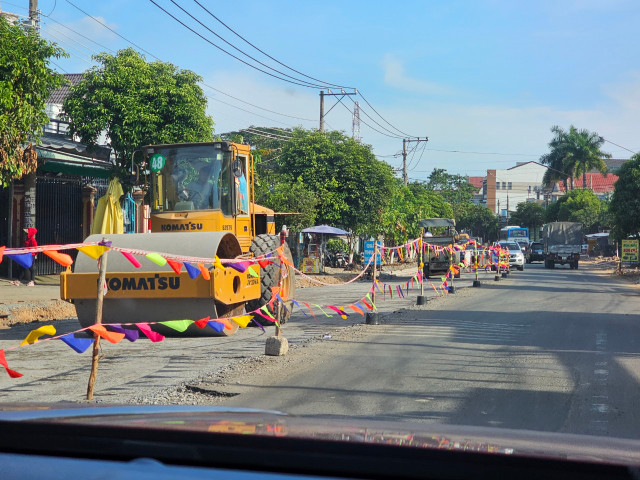 Dong Nai: “Muc so thi” Du an Dai tu, sua chua duong Quang Trung-Hinh-16