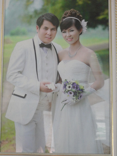 Vợ chồng anh Đức - chị Thảo.