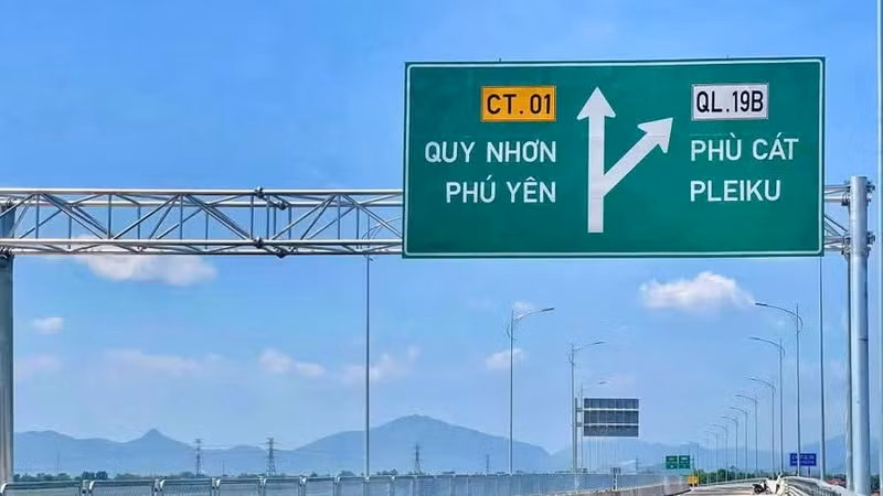 Cao tốc Hoài Nhơn - Quy Nhơn được thông xe từ ngày 29/4 