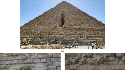 Khám phá mới về cấu trúc kim tự tháp Menkaure ở Giza