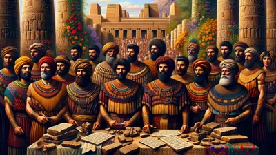 Cách cư dân Lưỡng Hà cổ đại thể hiện cảm xúc qua cơ thể như thế nào?