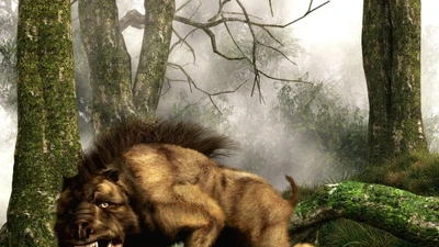 Sự thật gây sốc về ‘lợn địa ngục’ khổng lồ có thể nghiền nát xương sư tử