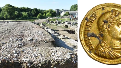 Phát hiện kho báu tiền vàng quý hiếm ở thành phố cổ Aquileia