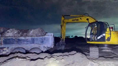 Phú Quốc: Liên tiếp bắt quả tang các vụ khai thác khoáng sản trái phép