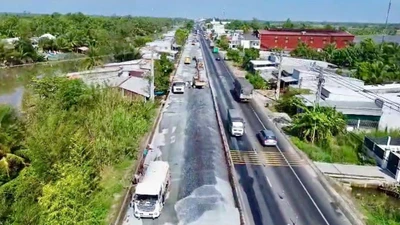 Hơn 17 tỷ đồng nâng cấp Quốc lộ 1 qua Cần Thơ để chống ngập