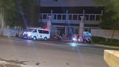 Tai nạn lao động tại công trình khu thể thao Phú Thọ, 1 người tử vong