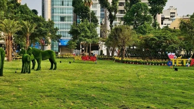 TP HCM: Bàn giao công viên tại Nhà thi đấu Phan Đình Phùng phục vụ người dân