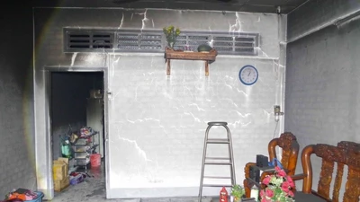 Hai bé gái tử vong trong vụ cháy tại phường Mỹ Phước Tây
