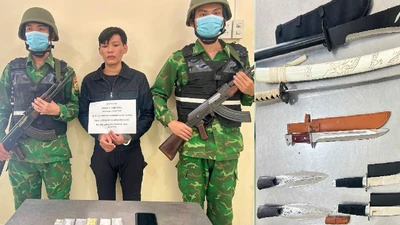 Bắt giữ đối tượng tàng trữ ma túy, thu nhiều hung khí tại Lâm Đồng