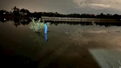 Bé trai 1 tuổi tử vong dưới ruộng ngập nước tại Hàm Thắng