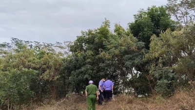 Phát hiện bộ xương người tại bãi đất hoang phường Tiến Thành