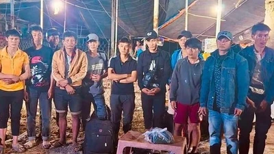 Phát hiện 13 người nhập cảnh trái phép từ Campuchia vào Tây Ninh