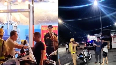 Đồng Tháp: CSGT kịp thời ngăn chặn vụ gây rối trật tự trên Quốc lộ 1