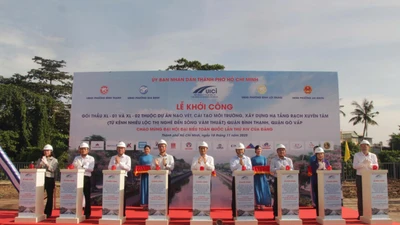 TPHCM: Khởi công hai gói thầu lớn thuộc Dự án nạo vét, cải tạo Rạch Xuyên Tâm