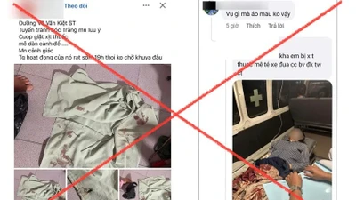 Đăng tin sai sự thật về vụ cướp trên Facebook, một phụ nữ bị mời làm việc