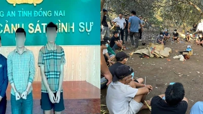 Công an Đồng Nai bắt 3 đối tượng truy nã, triệt phá sòng bạc đá gà