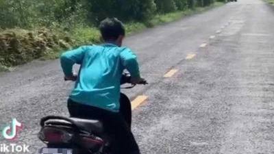 Tây Ninh xác minh, xử lý thiếu niên đăng clip vi phạm giao thông lên TikTok