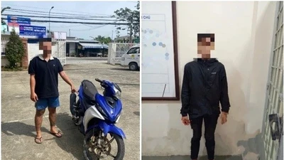 Bắt nhanh 2 nghi can cướp giật tài sản tại khu phố 2, phường An Hội