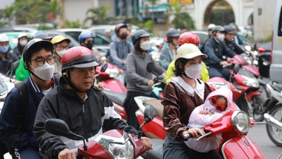 Thời tiết miền Bắc chuyển rét, biển động mạnh do không khí lạnh