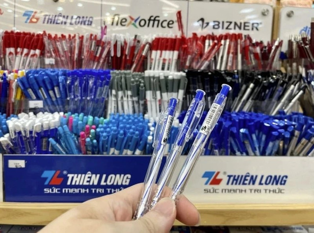 Bút bi Thiên Long lãi ròng 448 tỷ đồng trong 11 tháng 2024 But bi Thien Long lai rong 448 ty dong trong 11 thang 2024