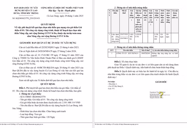 Soc Trang: Lien danh Khoi Nghiep Xanh - Minh An trung goi lam duong GTNT