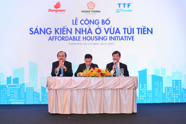 3 tập đoàn lớn cùng hợp tác phát triển sáng kiến nhà ở vừa túi tiền 3 tap doan lon cung hop tac phat trien sang kien nha o vua tui tien