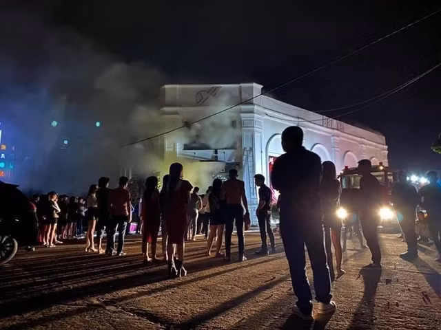 NONG: 3 co gai tu vong trong vu chay quan bar X5 o Vinh Phuc-Hinh-2