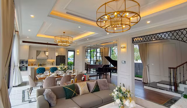 Khu biet thu mau phong cach chau Au tai Aqua City-Hinh-6