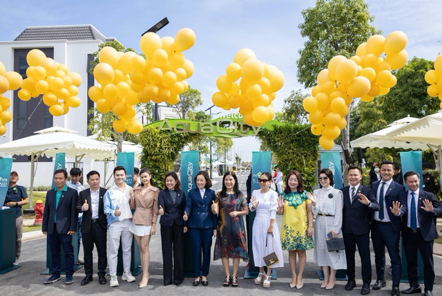 Khu biệt thự mẫu phong cách châu Âu tại Aqua City Khu biet thu mau phong cach chau Au tai Aqua City