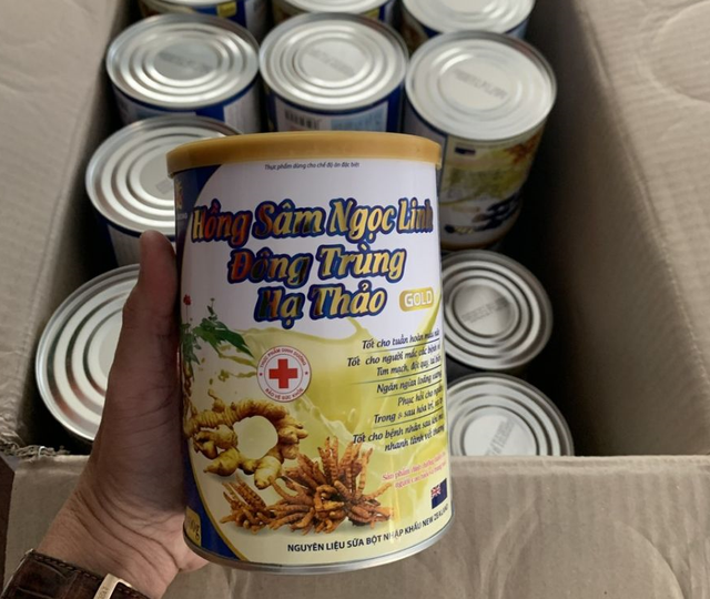 Tạm giữ lô thực phẩm chức năng Hồng Sâm Ngọc Linh Đông Trùng Hạ Thảo - Hình 2 Tam giu lo thuc pham chuc nang Hong Sam Ngoc Linh Dong Trung Ha Thao-Hinh-2