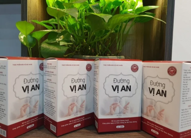 Cảnh báo thông tin quảng cáo thực phẩm bảo vệ sức khỏe Đường Vị An Canh bao thong tin quang cao thuc pham bao ve suc khoe Duong Vi An