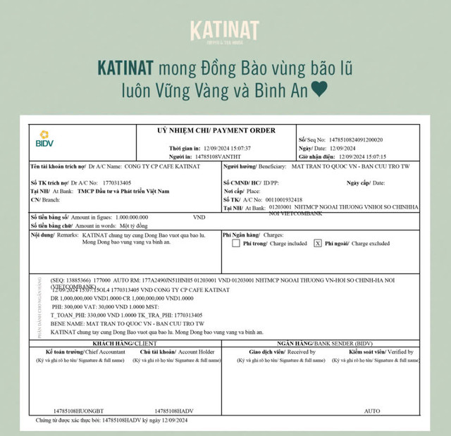 Vì sao Katinat ủng hộ đồng bào bị bão lũ nhưng bị khách hàng phản ứng? - Hình 3 Vi sao Katinat ung ho dong bao bi bao lu nhung bi khach hang phan ung?-Hinh-3